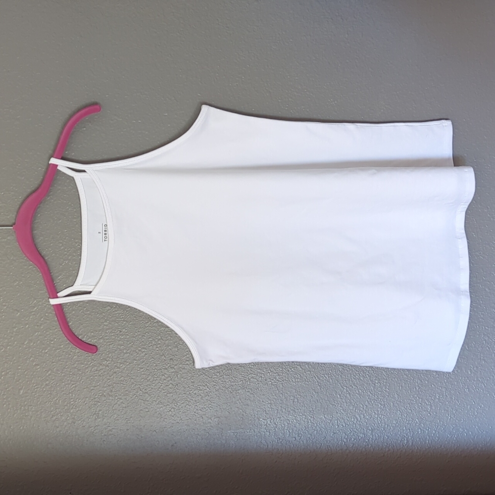 Torrid White Cami Size 2